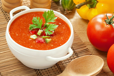 El Gazpacho para controlar la presion arterial