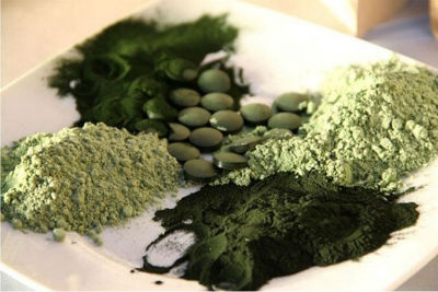 Chlorella y espirulina