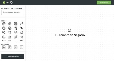 Shopify generador de logos