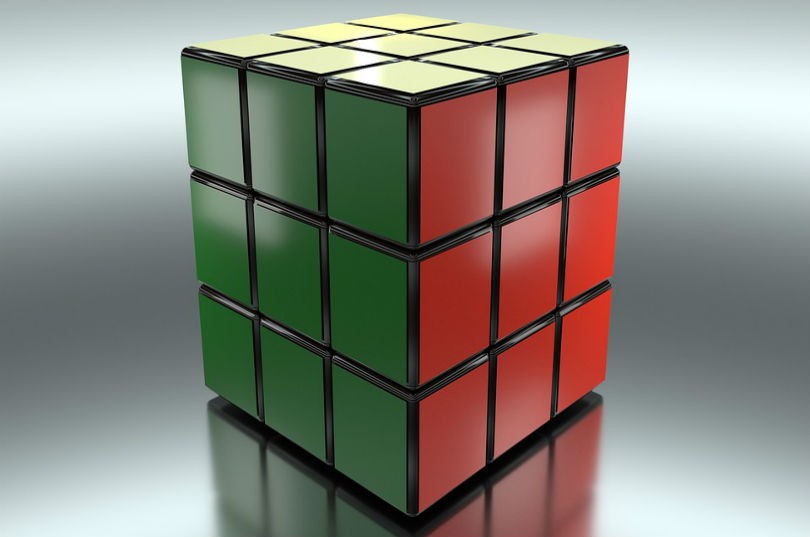 cubo de rubik completado