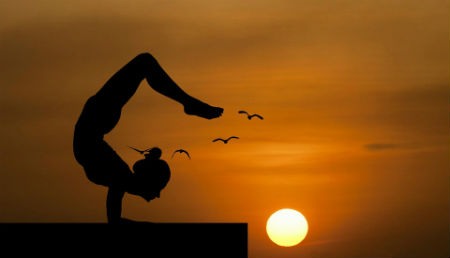 Yoga equilibrio