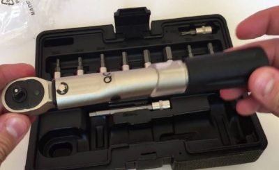 Llave dinamométrica para bicicleta