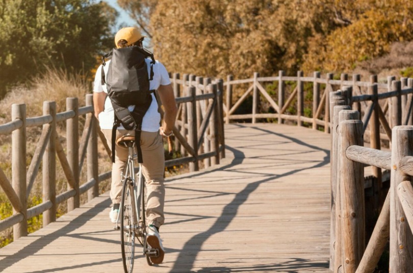 Ruta en bicicleta